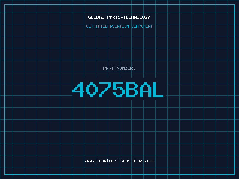 Aviation Part 4075BAL