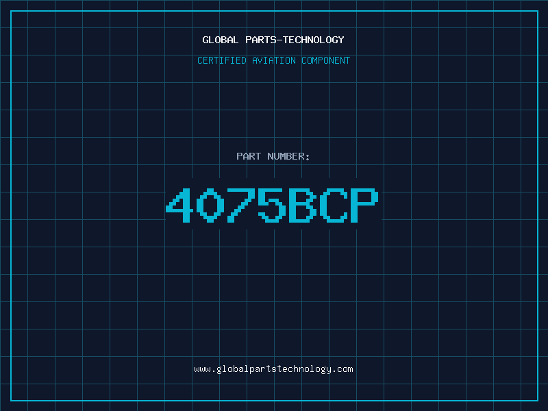 Aviation Part 4075BCP