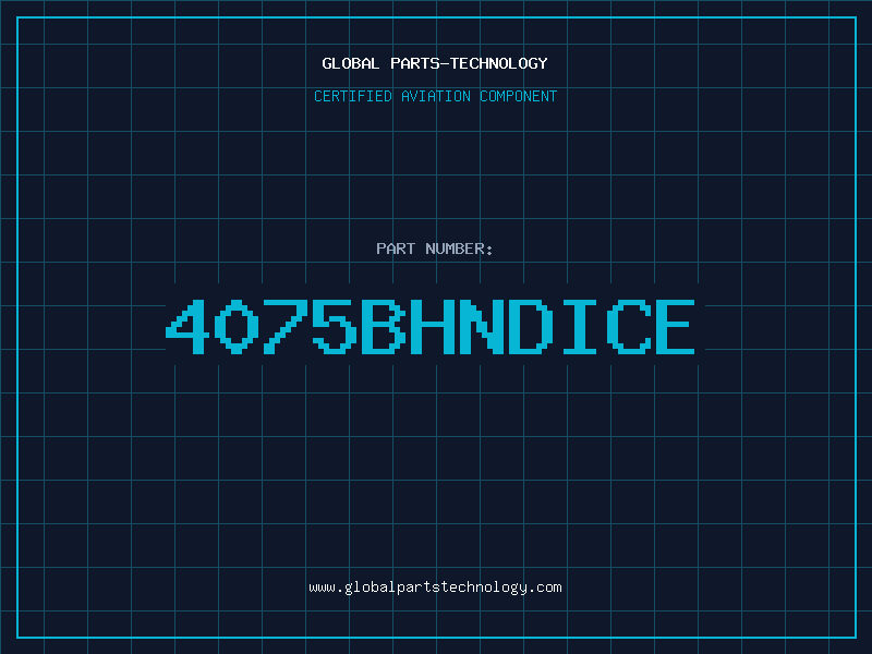 Aviation Part 4075BHNDICE