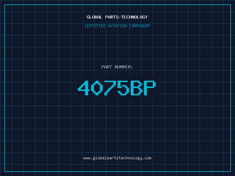 Aviation Part 4075BP