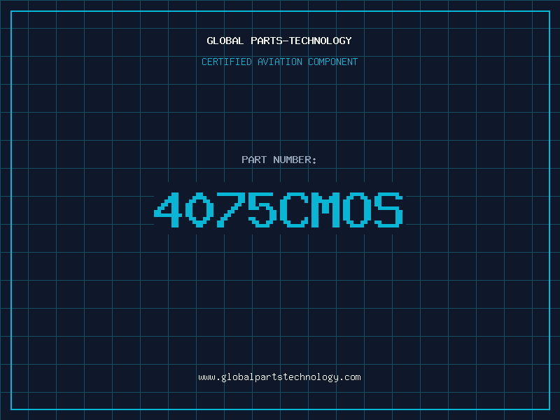 Aviation Part 4075CMOS