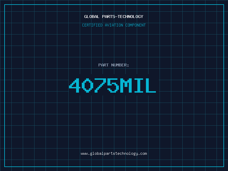 Aviation Part 4075MIL