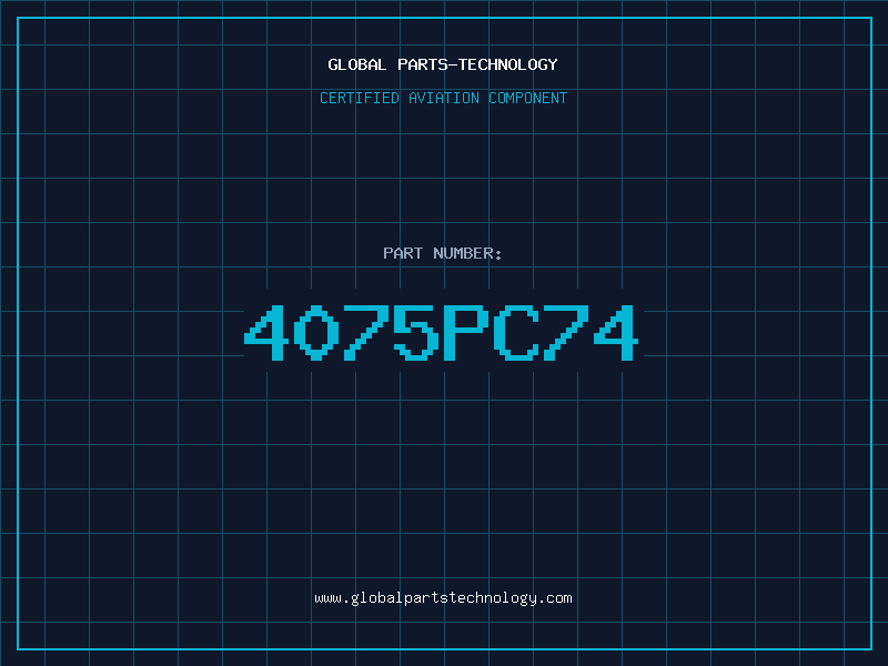 Aviation Part 4075PC74
