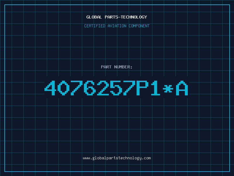 Aviation Part 4076257P1*A
