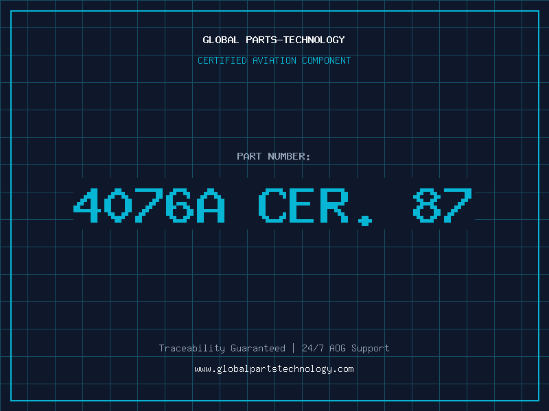 Aviation Part 4076A CER. 87