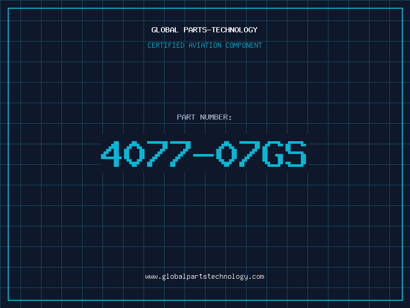 Aviation Part 4077-07GS