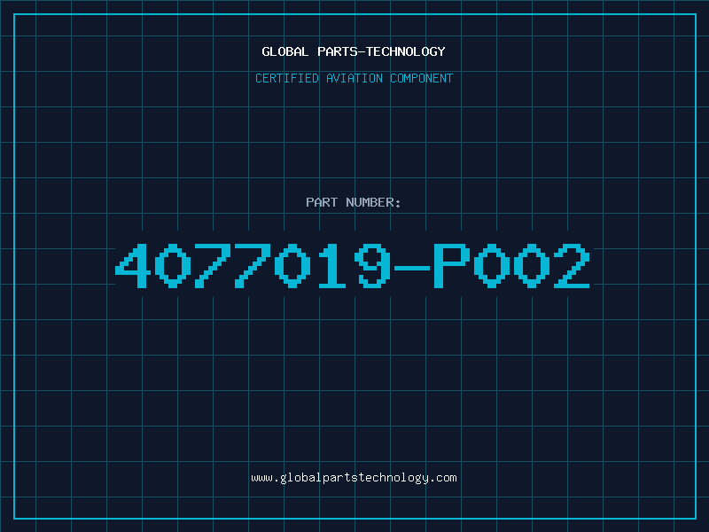 Aviation Part 4077019-P002