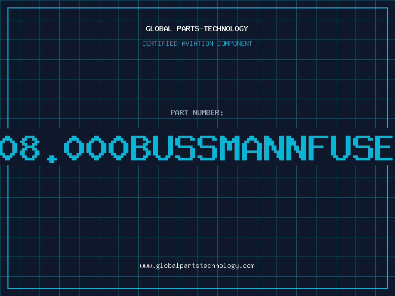 Aviation Part 408.000BUSSMANNFUSE2