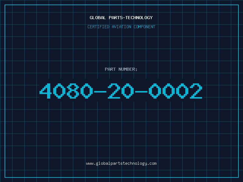 Aviation Part 4080-20-0002