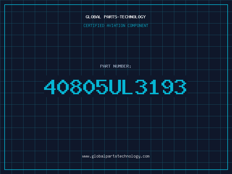 Aviation Part 40805UL3193