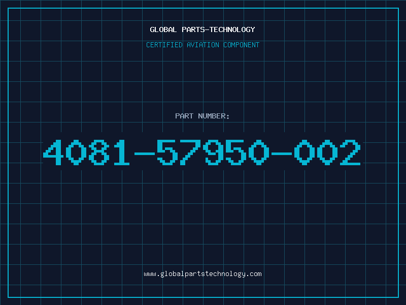 Aviation Part 4081-57950-002