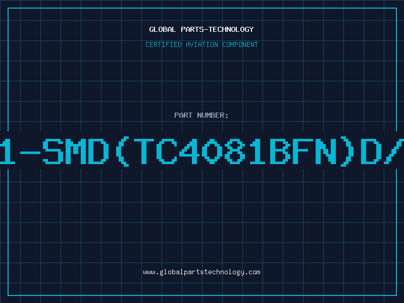 Aviation Part 4081-SMD(TC4081BFN)D/C94