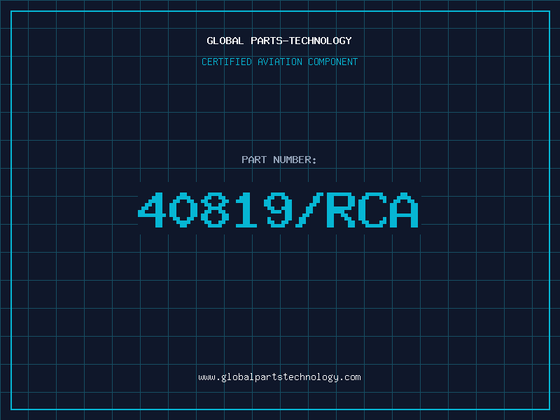 Aviation Part 40819/RCA