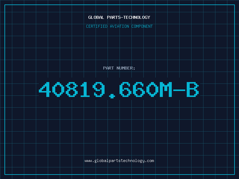 Aviation Part 40819.660M-B