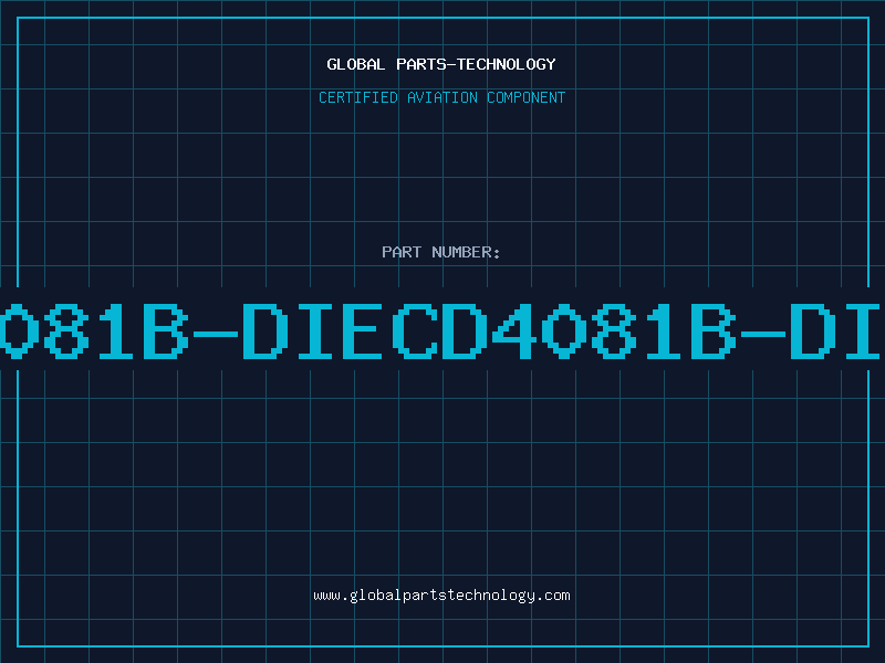 Aviation Part 4081B-DIECD4081B-DIE