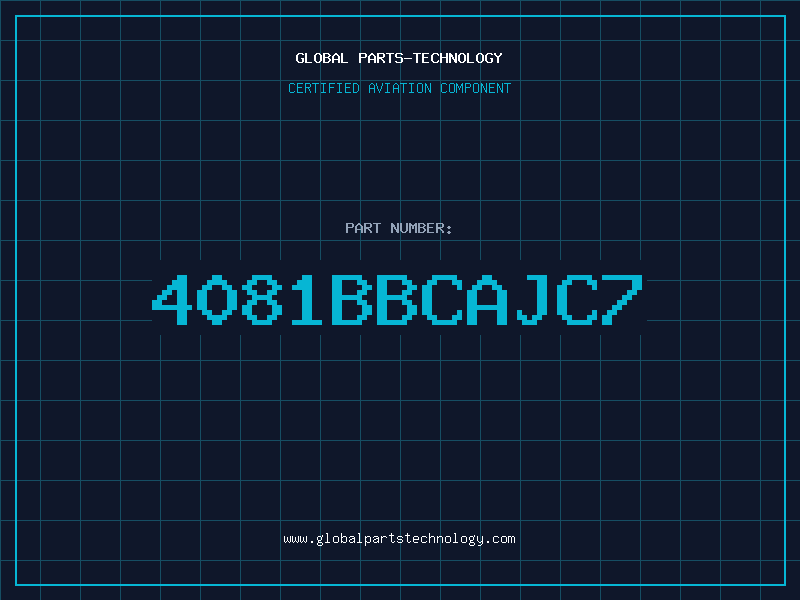 Aviation Part 4081BBCAJC7