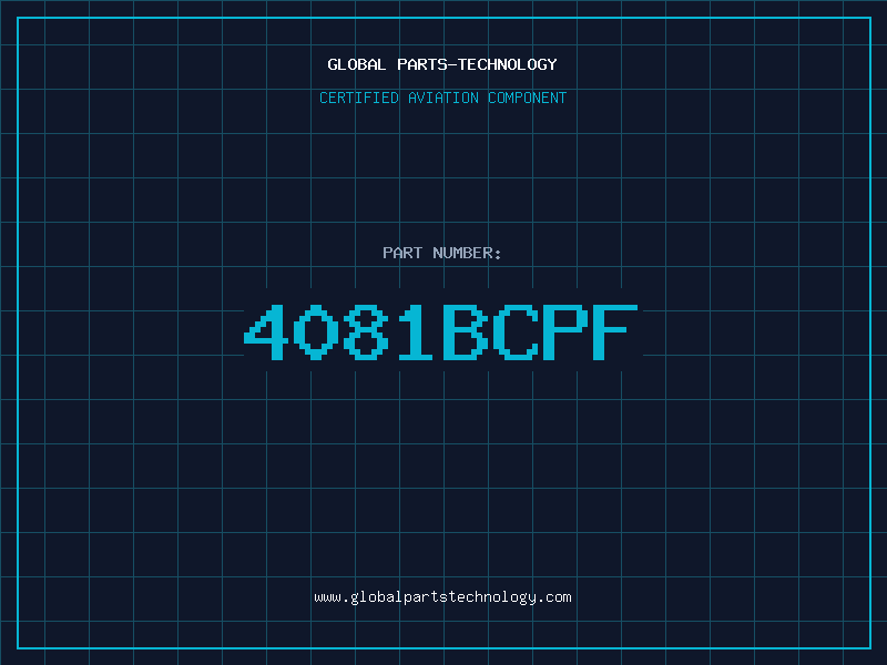 Aviation Part 4081BCPF