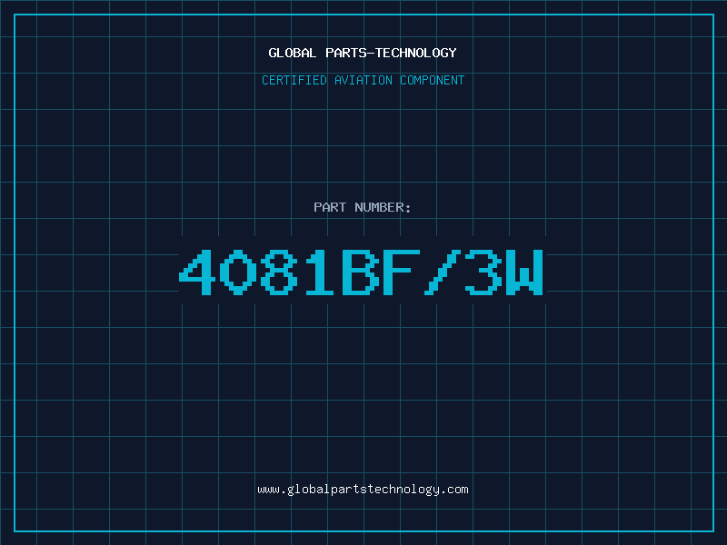 Aviation Part 4081BF/3W