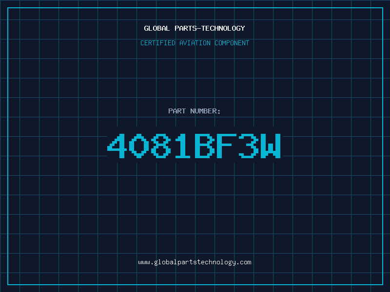 Aviation Part 4081BF3W