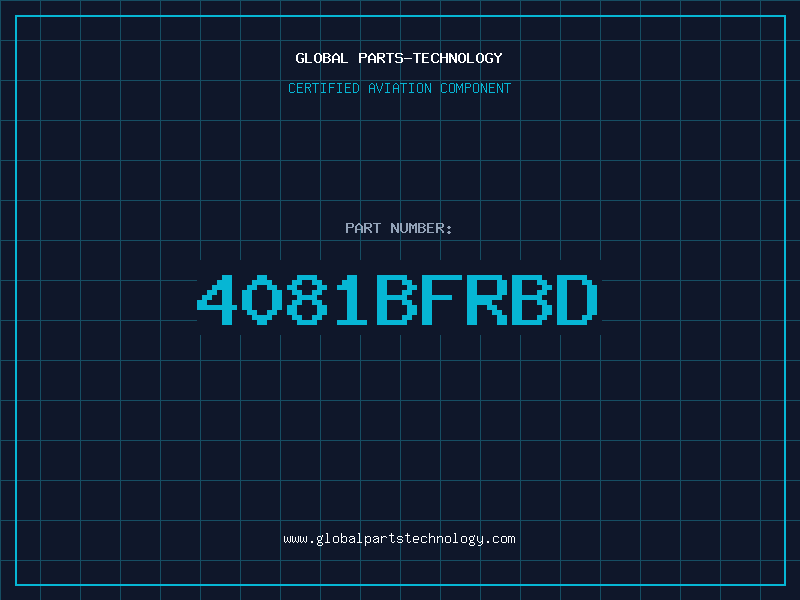 Aviation Part 4081BFRBD