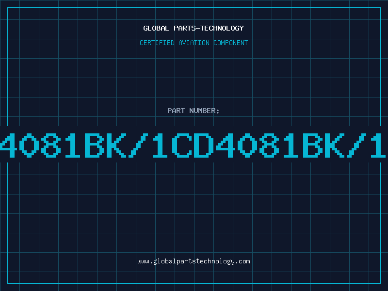 Aviation Part 4081BK/1CD4081BK/1