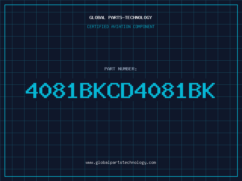 Aviation Part 4081BKCD4081BK