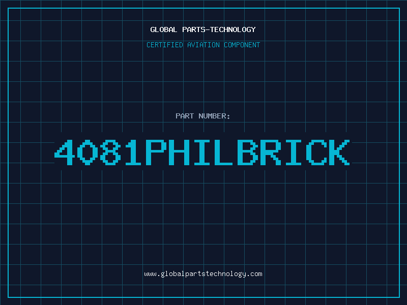 Aviation Part 4081PHILBRICK