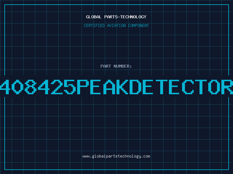 Aviation Part 408425PEAKDETECTOR