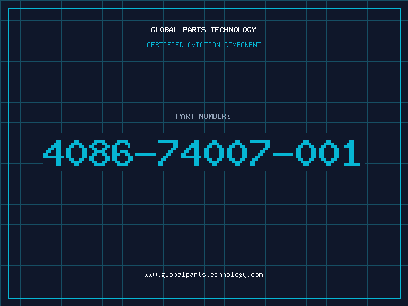 Aviation Part 4086-74007-001