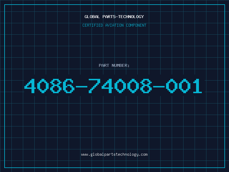 Aviation Part 4086-74008-001