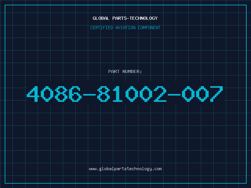 Aviation Part 4086-81002-007