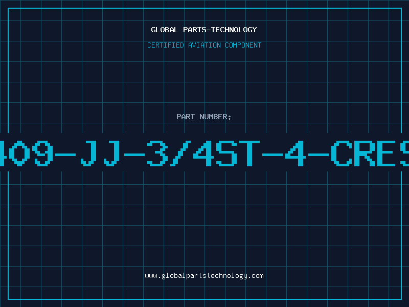 Aviation Part 409-JJ-3/4ST-4-CRES