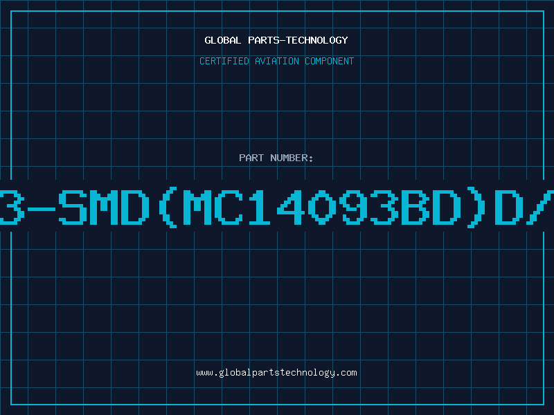 Aviation Part 4093-SMD(MC14093BD)D/C90