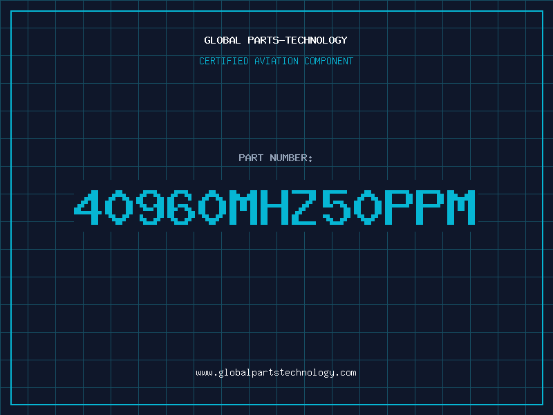 Aviation Part 40960MHZ50PPM