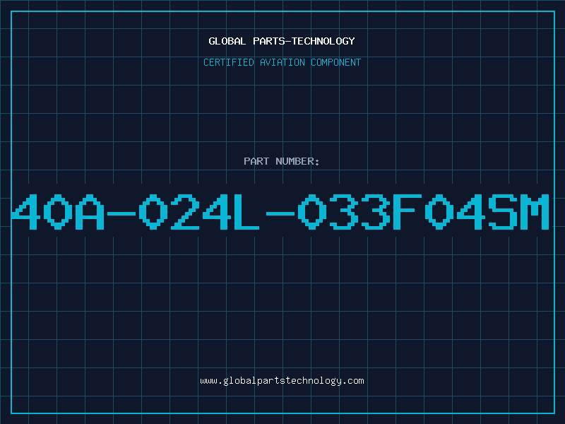 Aviation Part 40A-024L-033F04SM