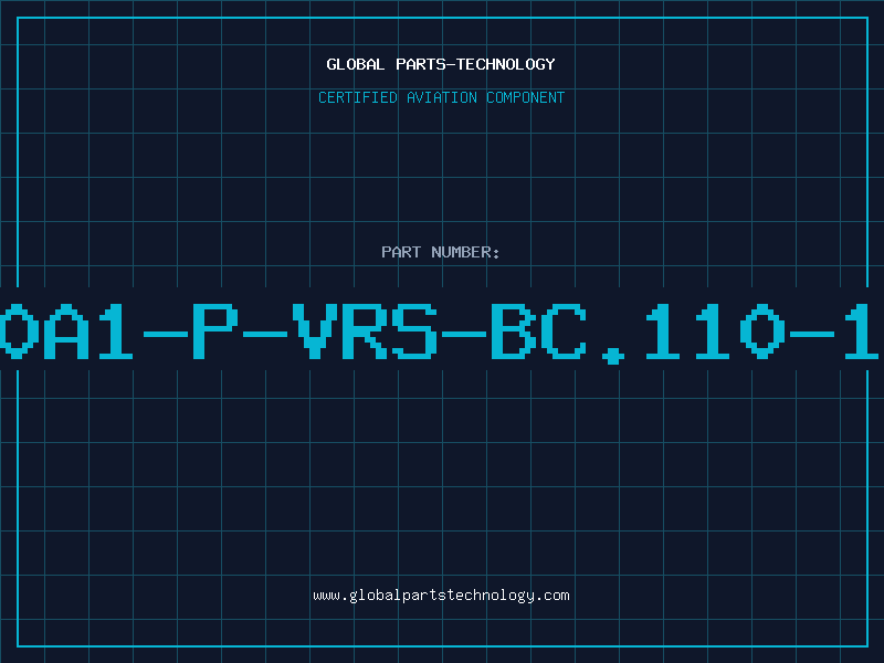 Aviation Part 40A1-P-VRS-BC.110-12