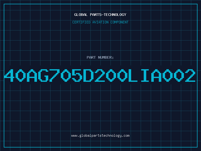 Aviation Part 40AG705D200LIA002
