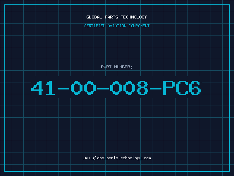Aviation Part 41-00-008-PC6