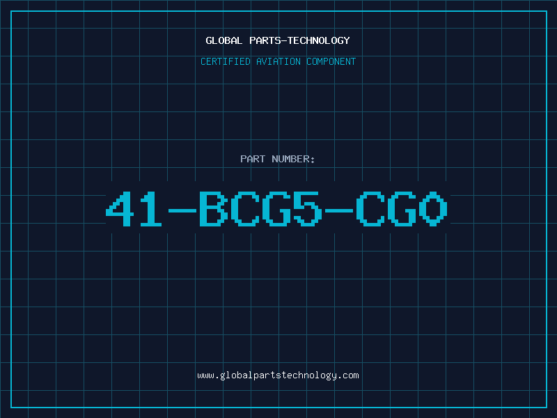 Aviation Part 41-BCG5-CG0