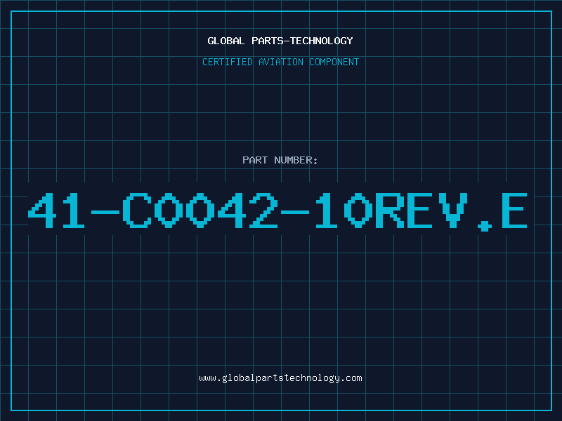 Aviation Part 41-C0042-10REV.E