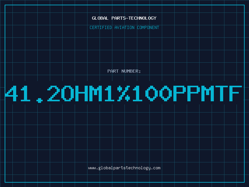 Aviation Part 41.2Ohm1%100PPMTF