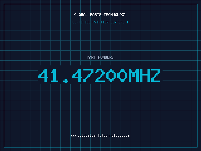 Aviation Part 41.47200MHZ