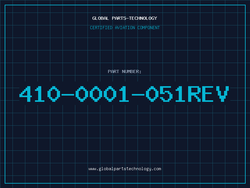 Aviation Part 410-0001-051REV