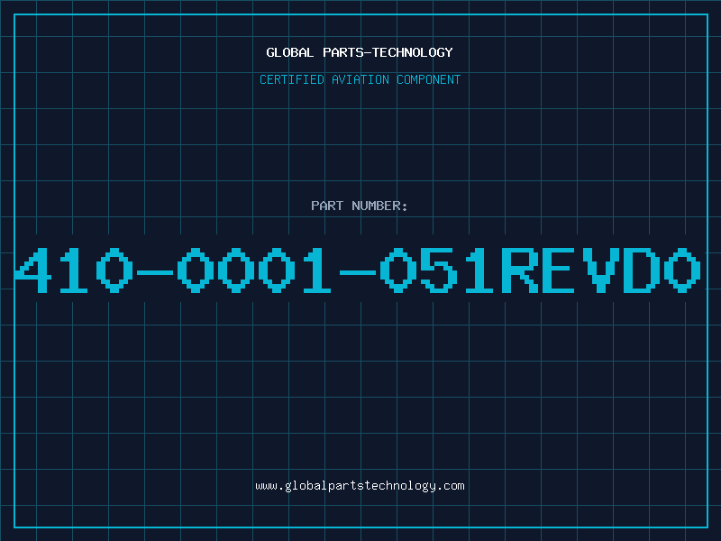 Aviation Part 410-0001-051REVD0