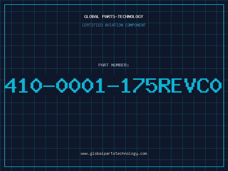 Aviation Part 410-0001-175REVC0