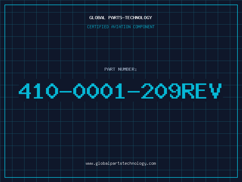Aviation Part 410-0001-209REV