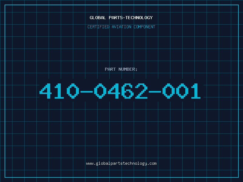 Aviation Part 410-0462-001