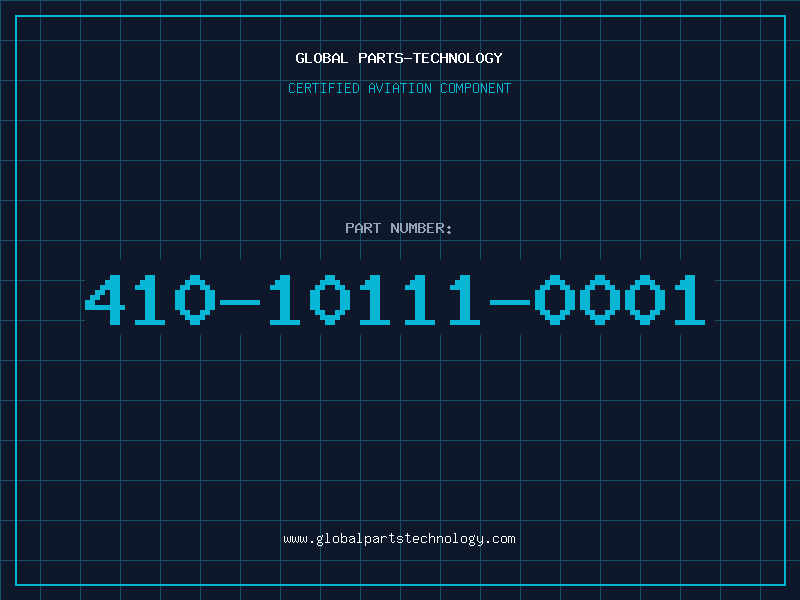 Aviation Part 410-10111-0001