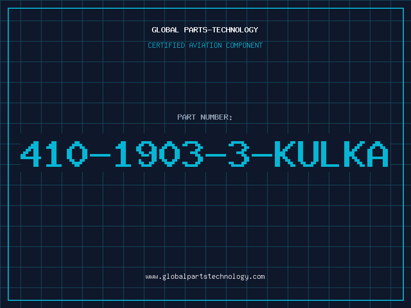 Aviation Part 410-1903-3-KULKA