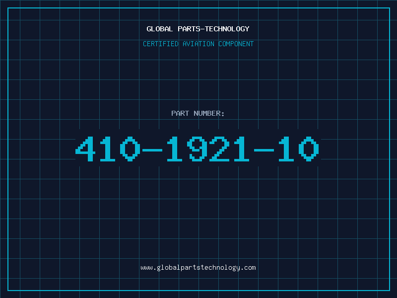 Aviation Part 410-1921-10